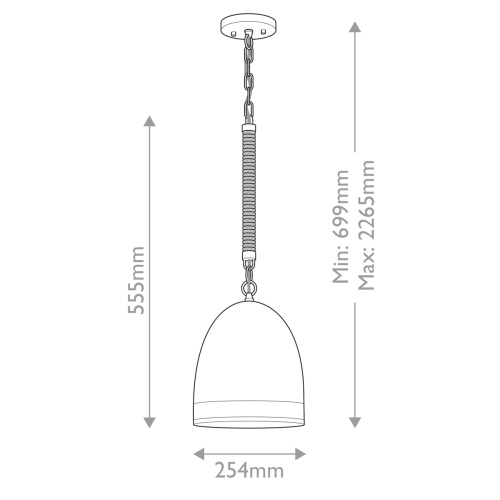 Подвесной светильник Hinkley, Арт. HK-NASH-P-AN фото 3