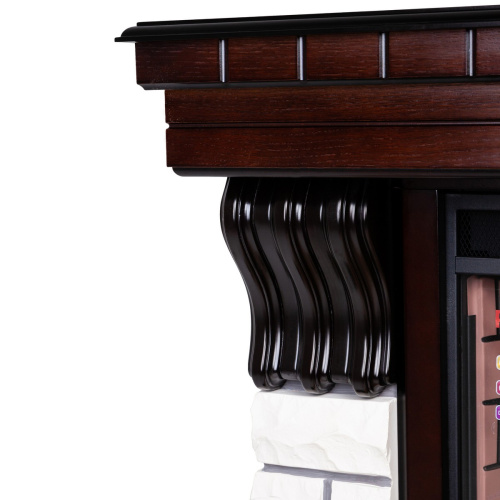 Каминокомплект COUNTRY/БРУКЛИН Античный дуб с очагом Электроочаг FIRESPACE/ФАЕРСПЕЙС 33 фото 9