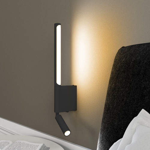 Настенный светодиодный светильник Sarca 40111/LED черный фото 2