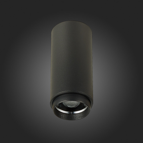 ST600.442.10 Светильник потолочный Zoom Черный LED 1*10W 4000K 1 000Lm Ra>80 15-60° IP20 D59xH130 17 Накладные светильники фото 3