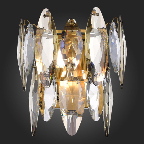 SL1227.301.02 Бра ST-Luce Латунь/Прозрачный E14 2*40W ANCONA фото 4 SL1227.301.02 Бра ST-Luce Латунь/Прозрачный E14 2*40W ANCONA фото 4