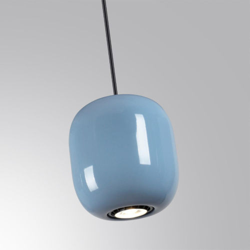 5053/1B PENDANT ODL24 375 черный/голубой/металл Подвес GU10 LED 4W OVALI фото 3 5053/1B PENDANT ODL24 375 черный/голубой/металл Подвес GU10 LED 4W OVALI фото 3