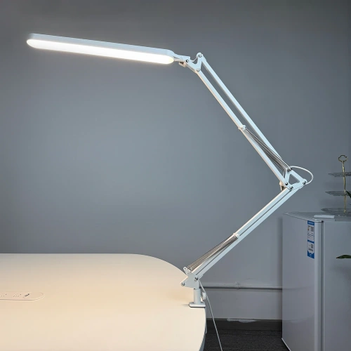 Офисная настольная лампа Arte Lamp FLEX A5128LT-1WH фото 3