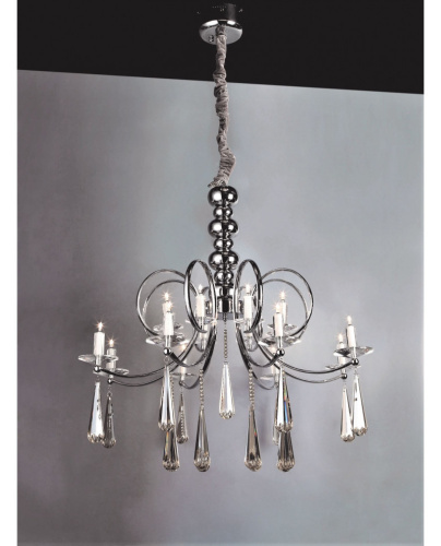 Хрустальная подвесная люстра Lumina Deco FOLLIO LDP 6078-16 фото 5 Хрустальная подвесная люстра Lumina Deco FOLLIO LDP 6078-16 фото 5