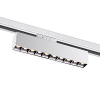 358862 PORT NT22 308 белый Светильник трехфазный трековый светодиодный IP20 LED 4000K 16W 220V ITER