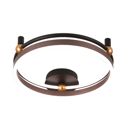 Светильник потолочный Crystal Lux FERNANDO PL48W LED COFFEE/BLACK фото 4
