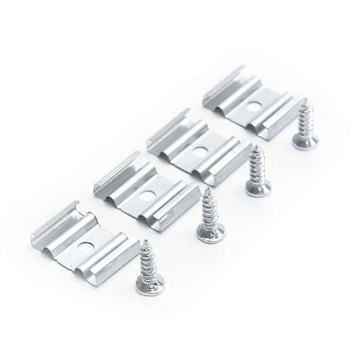 Профиль алюминиевый накладной, гибкий, серебро, CAB264 фото 3