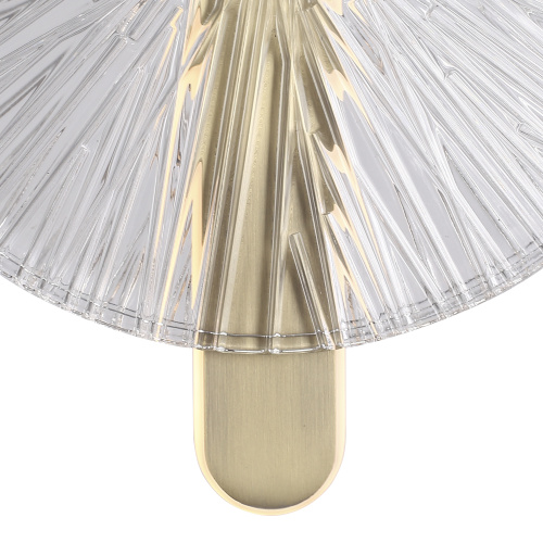 SL6141.303.01 Светильник подвесной ST-Luce бронза/прозрачный LED 1*11W 4000K WASI фото 3