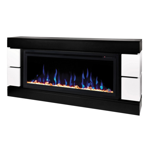 Электрокамин RealFlame Denver 42/BV BLM черный с очагом Saphir 42 фото 9