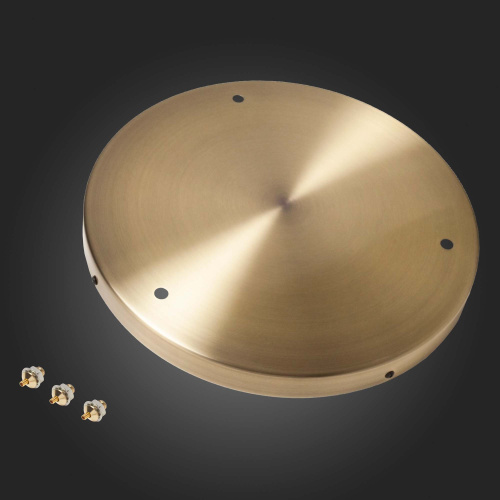 SL001.303.03 Потолочное крепление на 3 лампы (круглое) ST-Luce Бронза SL1 фото 5