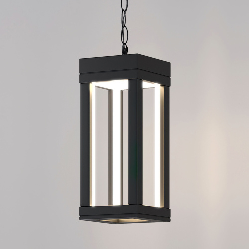Уличный подвесной светодиодный светильник Frame LED IP54 1528 TECHNO LED черный Уличный подвесной светодиодный светильник Frame LED IP54 1528 TECHNO LED черный