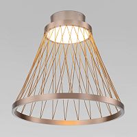 Потолочный светодиодный светильник 40018/1 LED коричневый