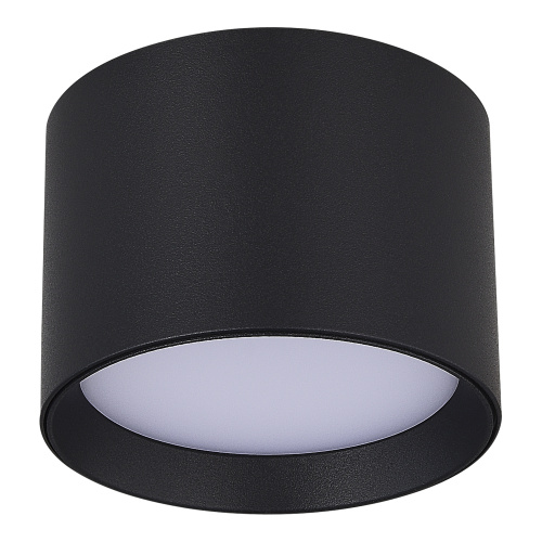 ST163.402.01 Светильник потолочный Черный GX53 1*50W IP20 D85xH60 220V Без ламп Накладные светильники фото 2