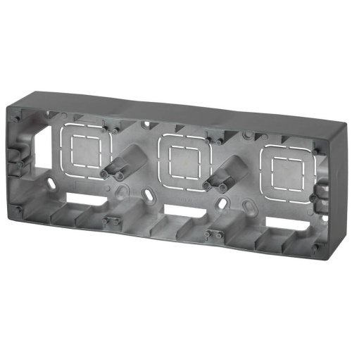 Коробка для накладного монтажа 3-постовая ЭРА 12 12-6103-05 Б0043184 Коробка для накладного монтажа 3-постовая ЭРА 12 12-6103-05 Б0043184