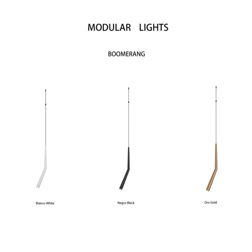 Подвесной модульный светильник без основания Mantra Boomerang 9240 фото 7