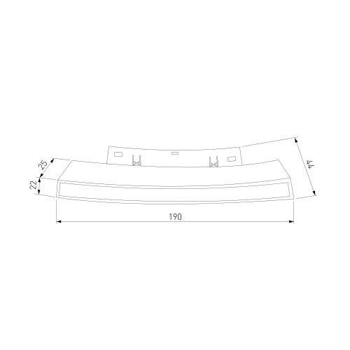Slim Magnetic Трековый светильник для радиусного шинопровода 8W 4200K Planar чёрный Ø 1200мм 85181/01 фото 4 Slim Magnetic Трековый светильник для радиусного шинопровода 8W 4200K Planar чёрный Ø 1200мм 85181/01 фото 4