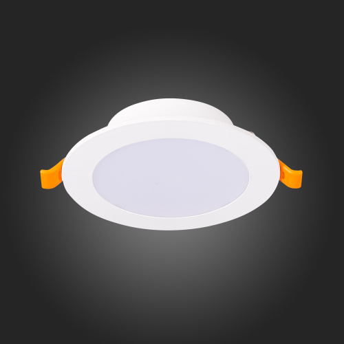 ST210.538.08 Св-к встр. Белый LED 1*8W 3000K 640Lm Ra80 110° IP20 D120xH30 220-240V Встраиваемые светильники фото 6