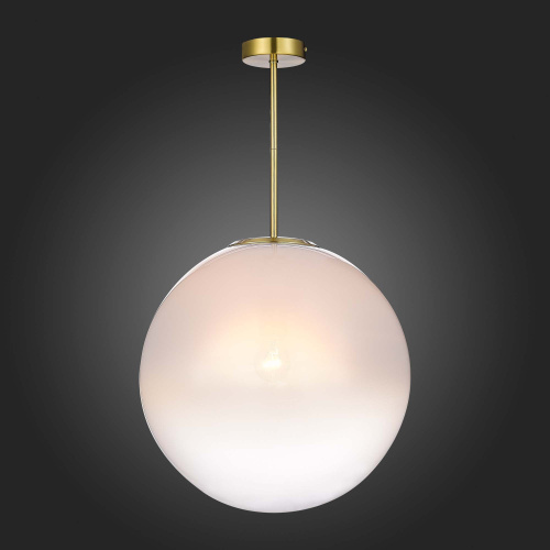 SL1190.222.01 Светильник потолочный ST-Luce Золотистый/Прозрачно-белый E27 1*60W CASSIUS фото 3