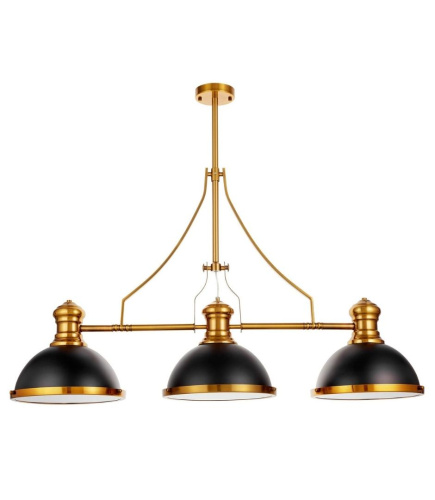 Подвесной светильник Lumina Deco Ettore LDP 710-3 BK+MD