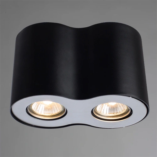 Точечный накладной светильник Arte Lamp FALCON A5633PL-2BK фото 2