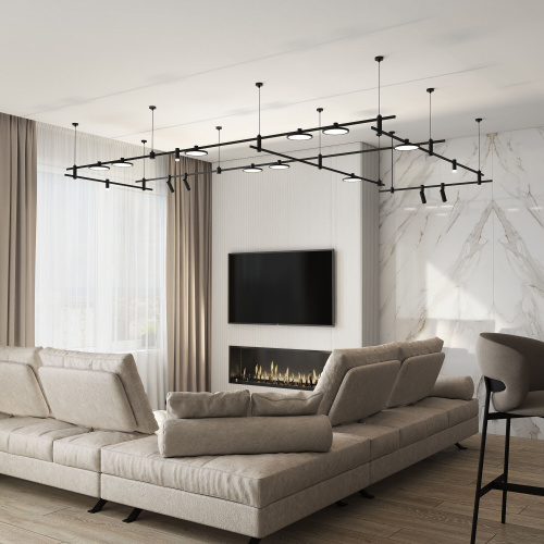 Esthetic Magnetic Шинопровод накладной (черный) (2 м) 85137/00 фото 6 Esthetic Magnetic Шинопровод накладной (черный) (2 м) 85137/00 фото 6