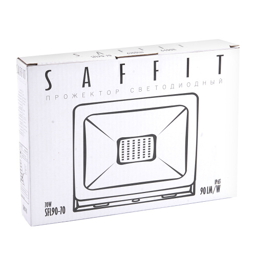 Светодиодный прожектор SAFFIT SFL90-70 IP65 70W 6400K черный фото 8