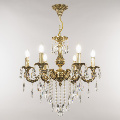 Люстра с хрустальными подвесками AL79101/6/175 B GB Bohemia Ivele Crystal (Богемия Ивеле Кристалл) фото 3