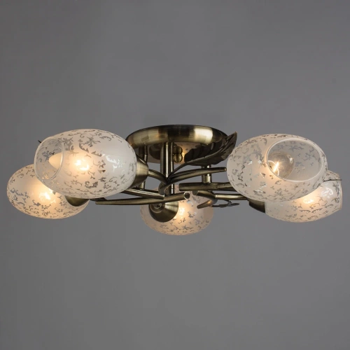 Потолочная люстра Arte Lamp ANETTA A6157PL-5AB фото 2