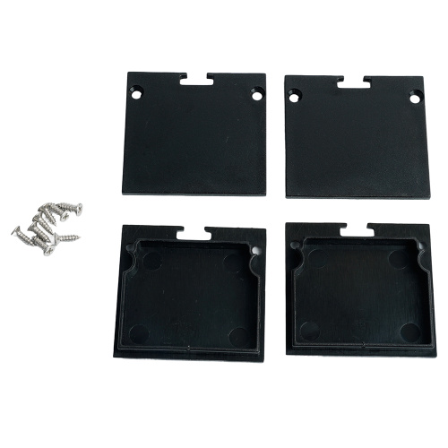 Заглушка без отверстия для профиля CAB268, LD367 (комплект 4шт) фото 4