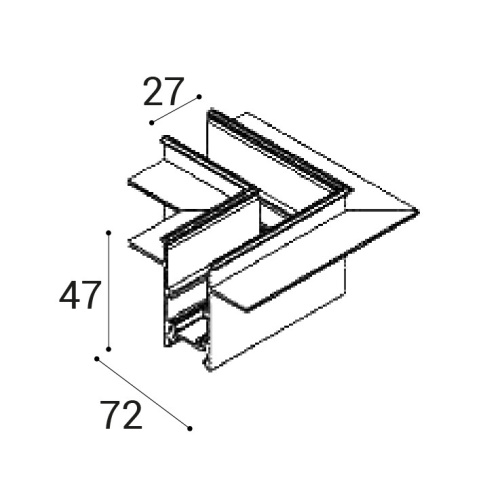 IT012-5032 black соединитель угловой фото 3 IT012-5032 black соединитель угловой фото 3
