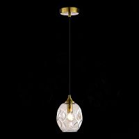 SL1188.303.01 Подвес ST-Luce Латунь/Коньячный E14 1*40W IDESIA