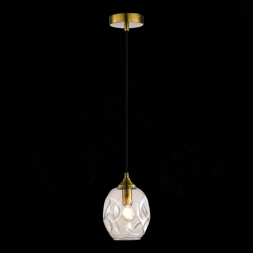 SL1188.303.01 Подвес ST-Luce Латунь/Коньячный E14 1*40W IDESIA SL1188.303.01 Подвес ST-Luce Латунь/Коньячный E14 1*40W IDESIA