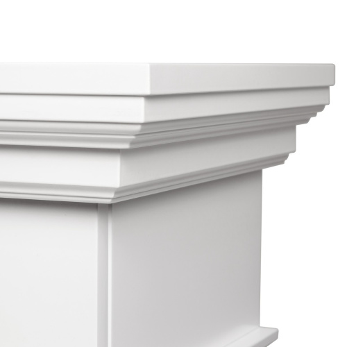 Каминокомплект MARCO/СМАРТ Белый матовый с очагом Электроочаг MOONBLAZE LUX/МУНБЛЕЙЗ фото 7