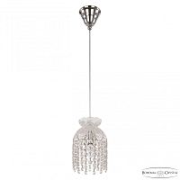 Подвесной светильник с хрусталём 14781P/13 Ni R Bohemia Ivele Crystal (Богемия Ивеле Кристалл)