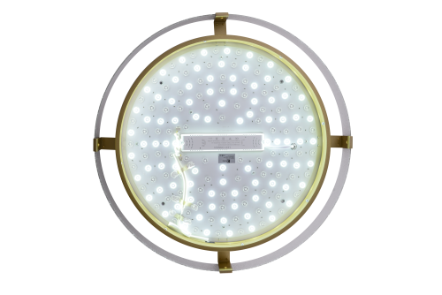 Накладной светильник с подсветкой золото LED 96+15Вт D60см Zortes GERDA ZRS.1097.60 фото 19 Накладной светильник с подсветкой золото LED 96+15Вт D60см Zortes GERDA ZRS.1097.60 фото 19