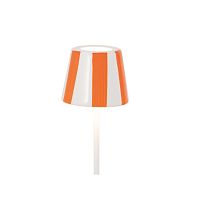 Абажур Poldina d8.5 cm Orange stripes