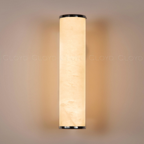 Бра Cloyd LERMONT-A W1 / выс. 30 см - алебастр - хром (арт.20207) фото 3 Бра Cloyd LERMONT-A W1 / выс. 30 см - алебастр - хром (арт.20207) фото 3