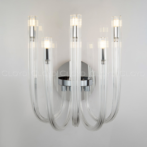 Бра Cloyd AEDA W5 / шир. 35 см - хром (арт.20465) фото 5 Бра Cloyd AEDA W5 / шир. 35 см - хром (арт.20465) фото 5