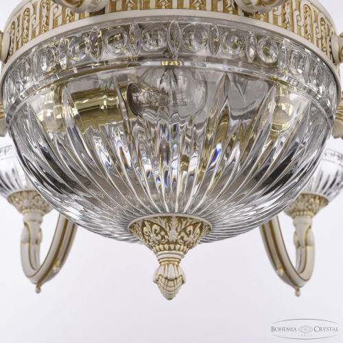 Люстра с хрустальными плафонами AL78101P/8/250 WMG P Clear/M-1G Bohemia Ivele Crystal (Богемия Ивеле Кристалл) фото 7