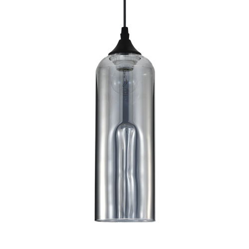 Подвесной светильник Escada 2110/1S E27*40W Black/Smoke фото 4 Подвесной светильник Escada 2110/1S E27*40W Black/Smoke фото 4