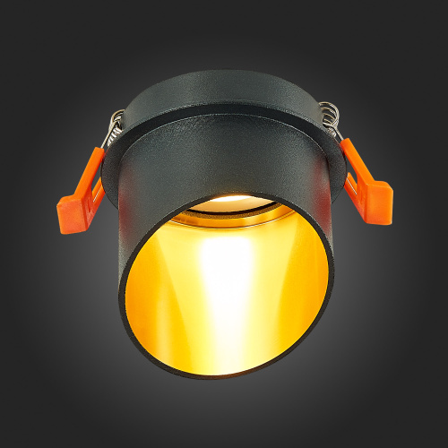 ST214.408.01 Св-к встр. Черный GU10 1*50W  IP20 L68xW68xH68 220V Без ламп Встраиваемые светильники фото 9