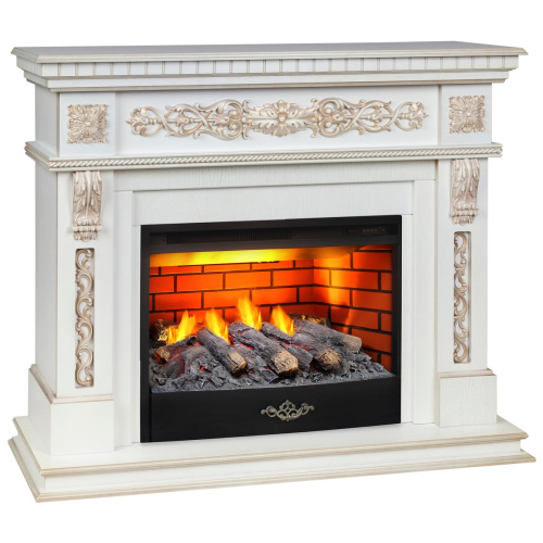 Электрокамин RealFlame Estella 25,5/26 WT с очагом 3D Firestar 25,5 фото 2 Электрокамин RealFlame Estella 25,5/26 WT с очагом 3D Firestar 25,5 фото 2