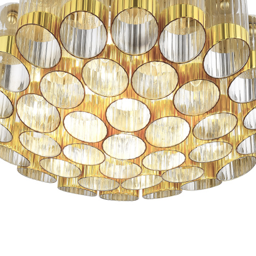 SL1662.302.19 Светильник потолочный ST-Luce Латунь/Латунь, Прозрачный E14 19*60W ACCORD фото 3