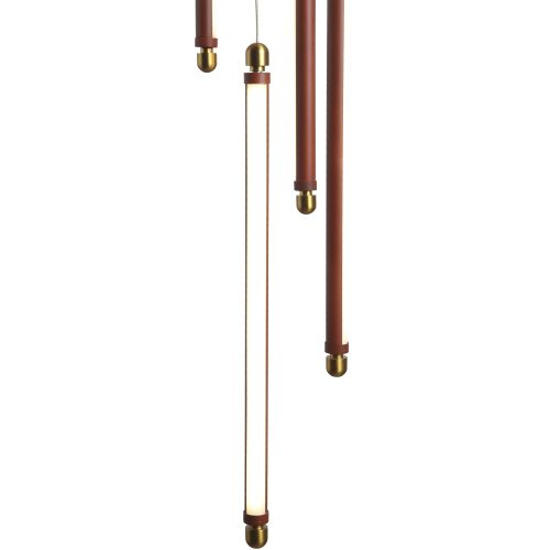 Уценка SL6225.303.06 Светильник подвесной ST-Luce Латунь/Терракотовый, Белый LED 6*5W 3000K BRICK фото 2