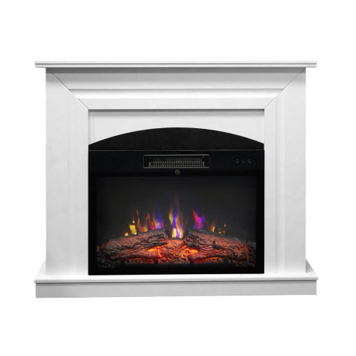 Каминокомплект MONZA/МАЛИБУ Лофт Оникс с очагом Электроочаг KENDAL/КЕНДАЛ 24