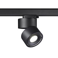 358779 PORT NT21 314 черный Трехфазный трековый светодиодный светильник IP20 LED 15W 4000K 1300Лм 100-265V GRODA