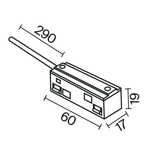 Комплектующие для систем освещения с токоведущими элементами Technical TRA034B-42B-1 фото 3