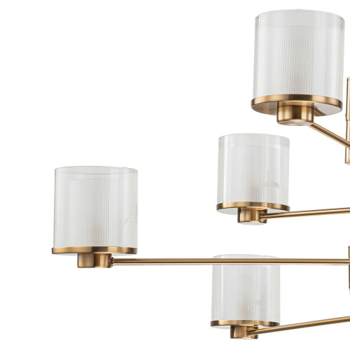 Подвесная люстра Indigo Bilancia 13023/8R Brass V000358 фото 4