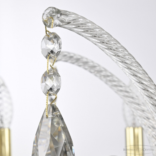 Люстра хрустальная 118/10/240 G Bohemia Ivele Crystal (Богемия Ивеле Кристалл) фото 2