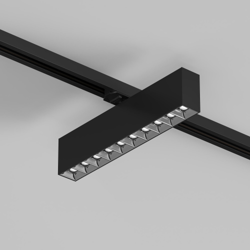 DK6444-BK Поворотный однофазный трековый светильник EDDER со светодиодом L273mm 220V 20W 30° 4000K IP20 черный алюминий фото 5 DK6444-BK Поворотный однофазный трековый светильник EDDER со светодиодом L273mm 220V 20W 30° 4000K IP20 черный алюминий фото 5